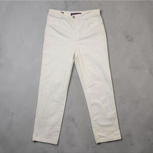 Gloria Vanderbilt White Denim Jeans